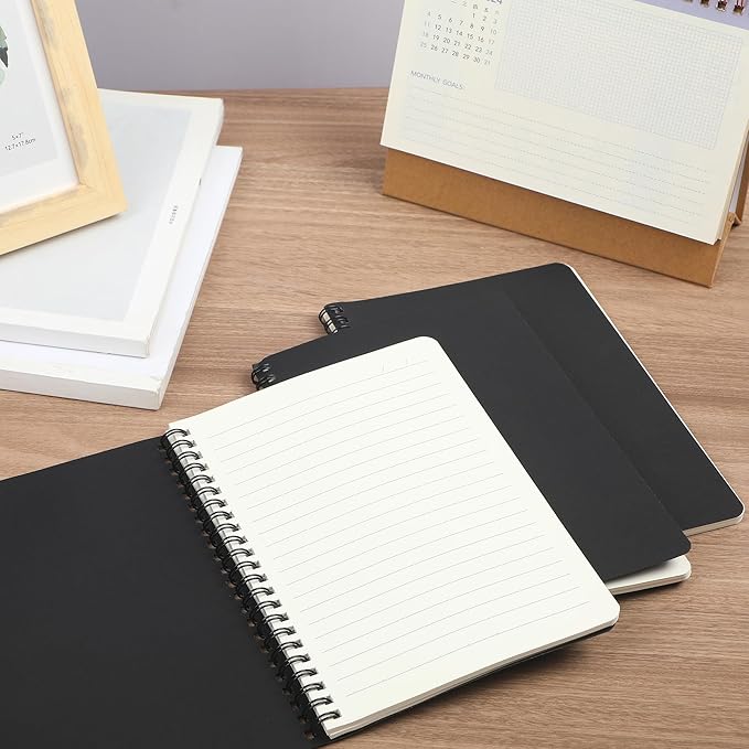miikoul 60 Packs A5 Spiral Notebooks, 60 Sheets/120 Pages, Hardcover Lined - Image 6