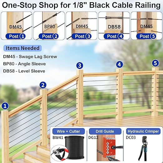 200 Pack Cable Railing Protector Sleeves - Image 5