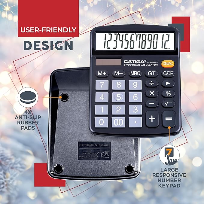 CATIGA Desktop Calculator 12 Digit - Image 5