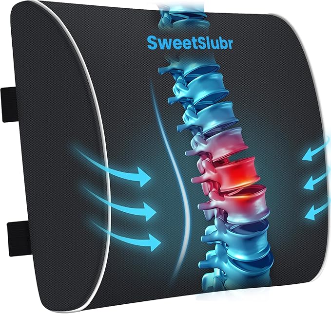 SweetSlubr Large Lumbar Support Pillow by Unknown