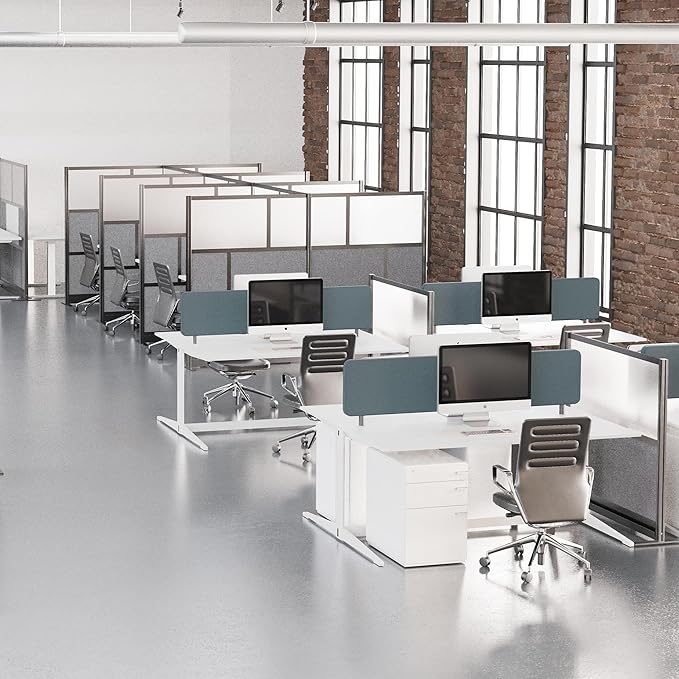 Stand Up Desk Store Expanse Modular Wall | 70'' x 48'' Wall | Expandable - Image 7