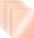 28 Sheets Pink Shimmer Cardstock 8.5 x 11 Craft Paper, 92lb Heavyweight Paper by Guakicae