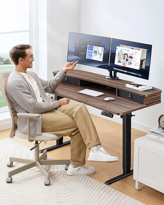 HUANUO 48″ x 24″ Electric Standing Desk - Image 2