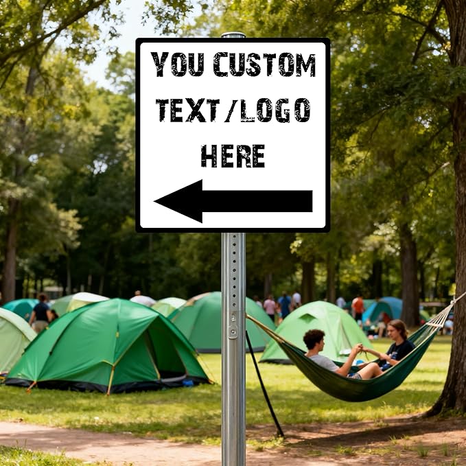 Custom Square Road Arrow Signs - Image 5