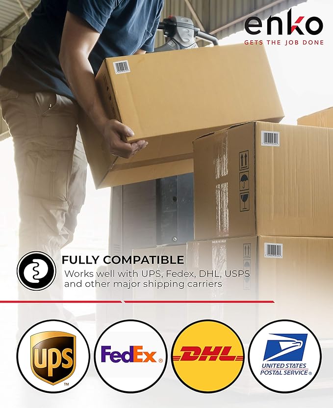 enKo 4 x 6 Direct Thermal Address & Shipping Labels Compatible - Image 5