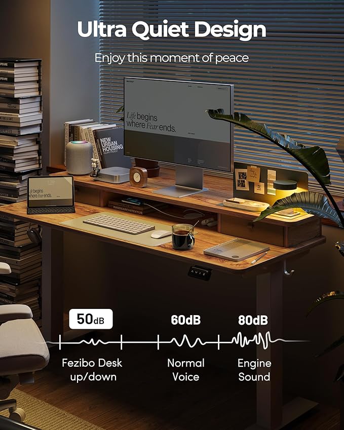 FEZIBO 48'' x 24'' Standing Desk - Image 9