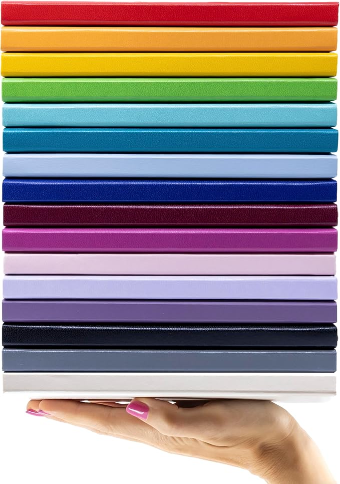 PAPERAGE Lined Journal Notebook, 160 Pages, Medium 5.6 in x 8 in - Image 8