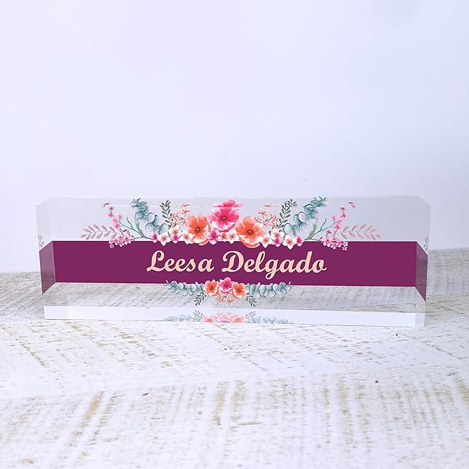 Artblox Office Desk Name Plate Personalized | Custom Name Plates - Image 2
