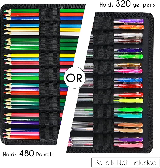 YOUSHARES Big Capacity Colored Pencil Case - Image 5