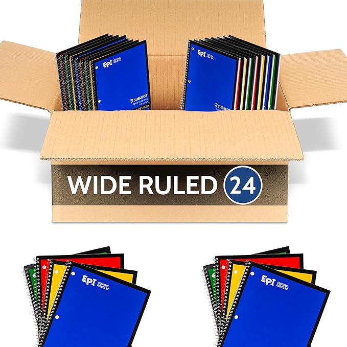 EPI Spiral Notebook | 3 Subject by EPI