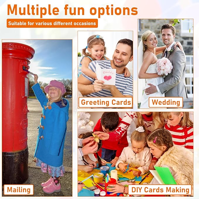 100 Sheets Dark Green Cardstock 8.5 x 11 Scrapbooking Paper, 75lb Heavyweight - Image 7