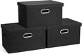 Graciadeco Medium 15" 21 Quart Collapsible Stackable Storage Bins by GraciadecoStorage