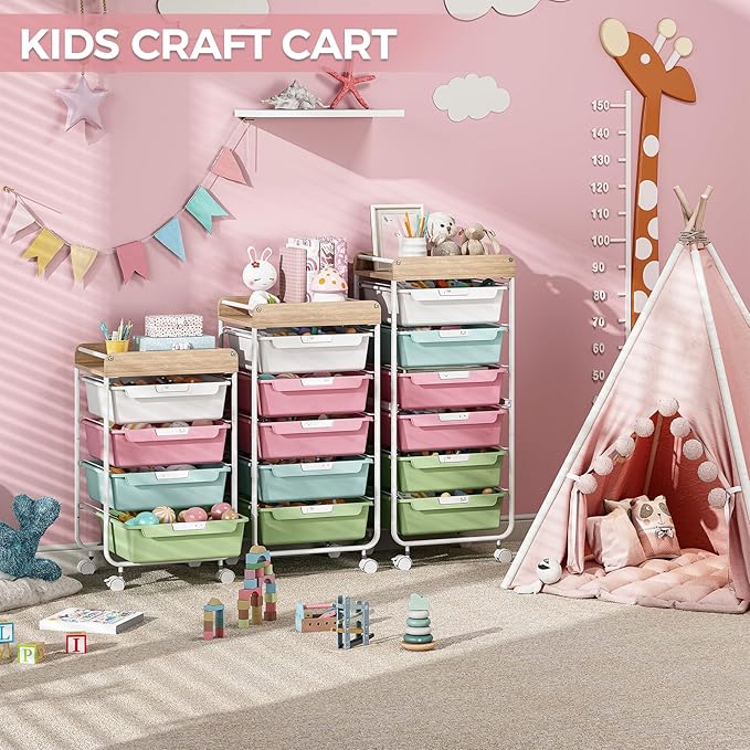 Rolling Storage Utility Cart - Image 8