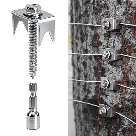 Sumloty 200-Pack 304 Stainless Steel Fence Staples, 1.6 Inch Reusable Fence by Sumloty