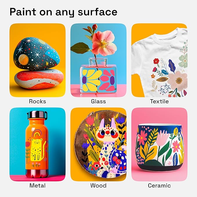 ARTISTRO 60 Acrylic Paint Markers - Image 4