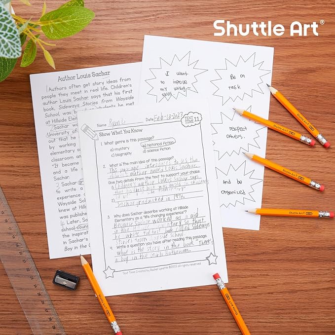 Shuttle Art 400 Pack Golf Pencils - Image 2
