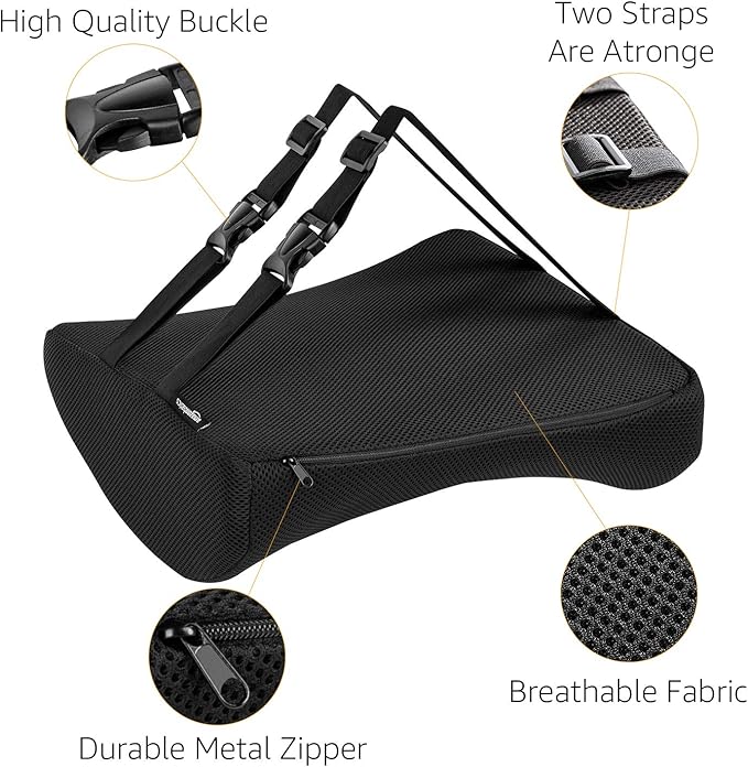 Amazon Basics Rectangular Comfortable Back Support Cushion - Image 3