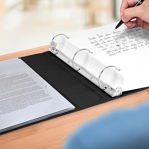 Samsill 1.5 Inch 3 Ring Binders, Made in USA, Economy Round Ring, 325 Sheet - Image 8