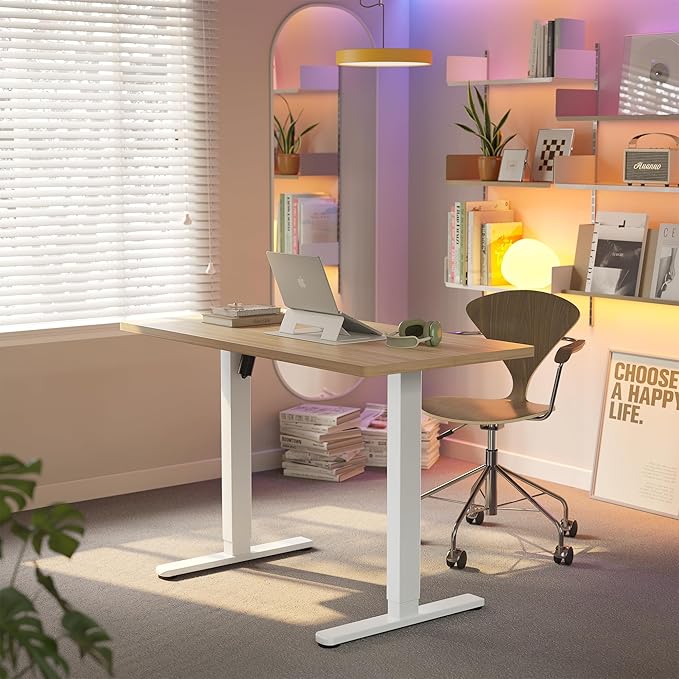 HUANUO 43 x 24 inch Electric Standing Desk Adjustable Height, 4 Memory Height - Image 2