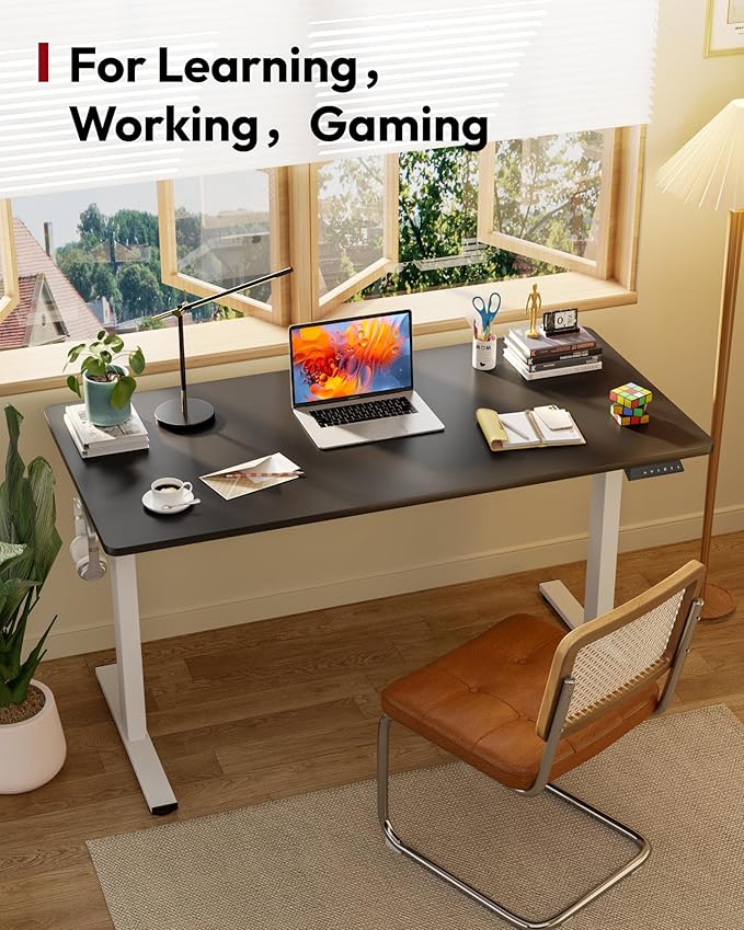 SANODESK Electric Standing Desk 60 x 24 Inches Whole-Piece Desktop Height - Image 3