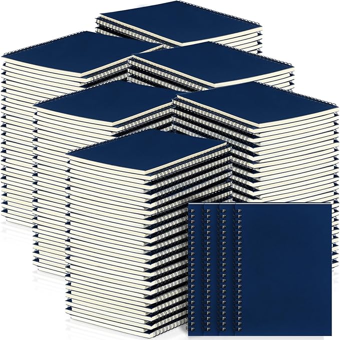 Yahenda 180 Pcs Spiral Notebook Bulk A5 Journal Lined 8.3'' x 5.5'' Writing by Yahenda