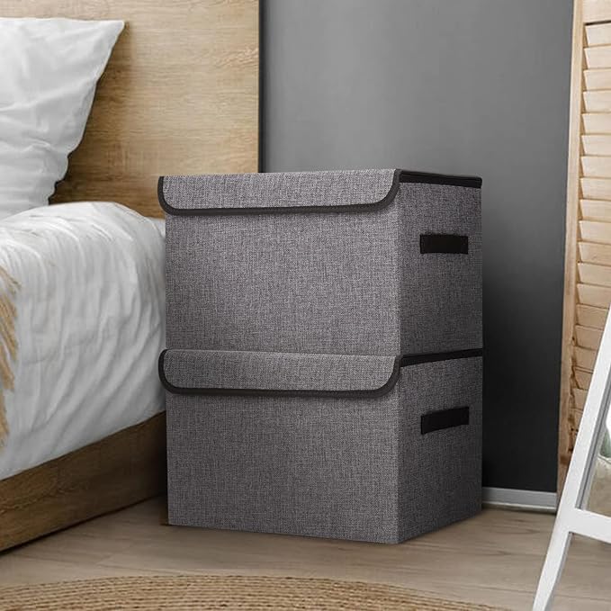Bagnizer Large 42 Quarts Fabric Storage Bins - Image 7