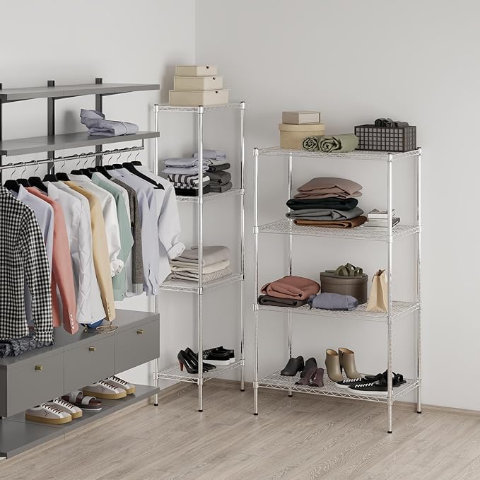 Regal Altair 21" Deep x 36" Wide x 64" Height Wire Shelving Kit | 4-Tier | NSF - Image 7