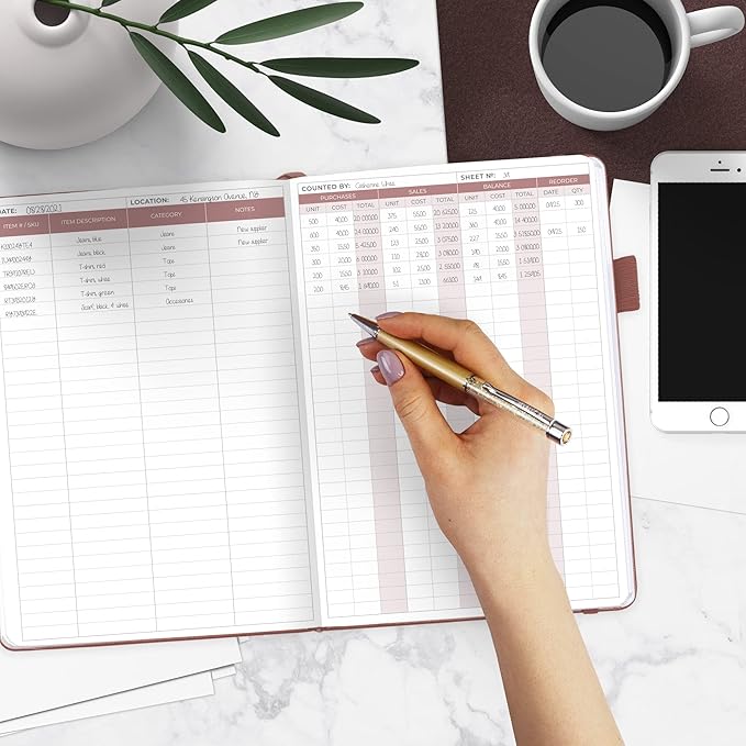 Clever Fox Inventory & Sales Log Book - Image 6