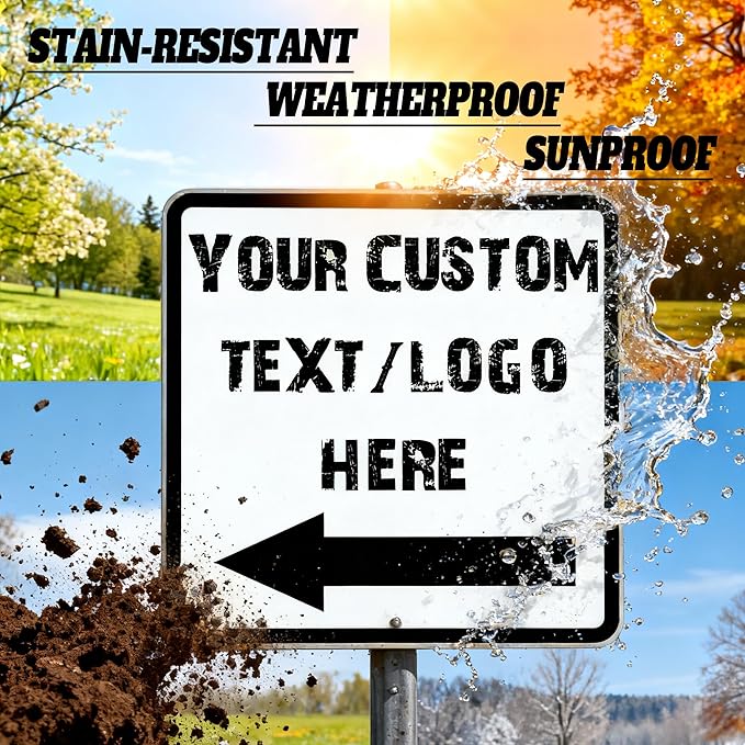 Custom Square Road Arrow Signs - Image 3