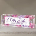 Personalized Name Plate for Desk, Custom Desk Name Plate, Acrylic Name Plate by EOBIBIFUN