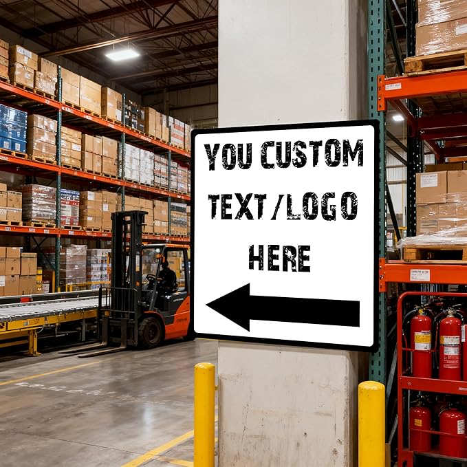 Custom Square Road Arrow Signs - Image 6