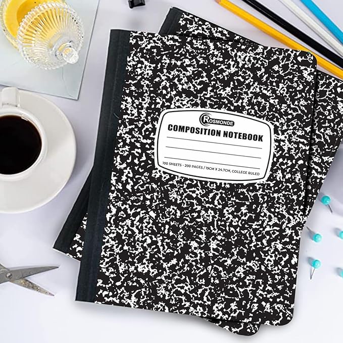 Rosmonde 5000 Pack Composition Notebooks Bulk, College Ruled, 200 Pages - Image 8
