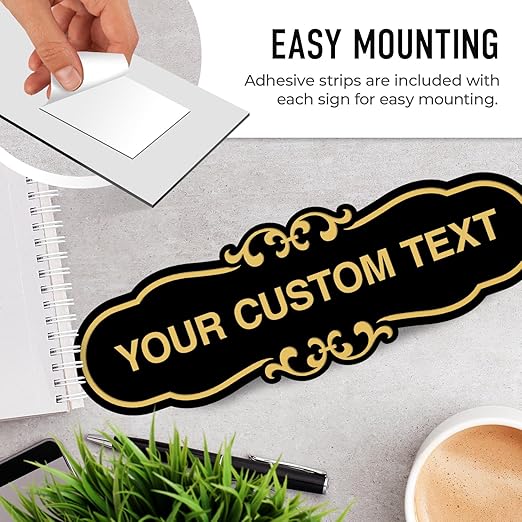 Custom Wall or Door Sign, Personalized Cloud Plaque Engraved Message - Image 6