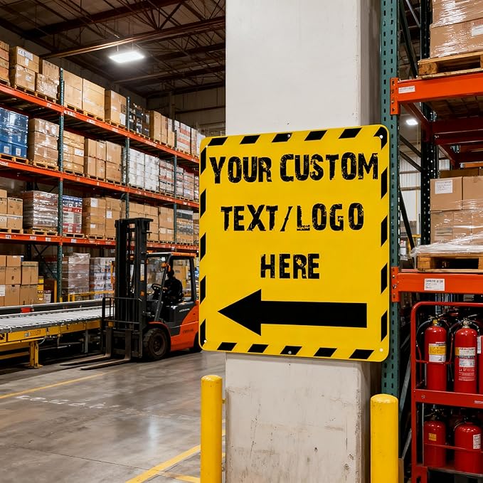 Custom Square Arrow Signs - Image 6