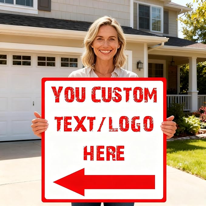 Custom Square Directional Signs - Image 2