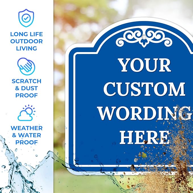 Custom Decorative Sign, Personalized Metal Sign - Image 7