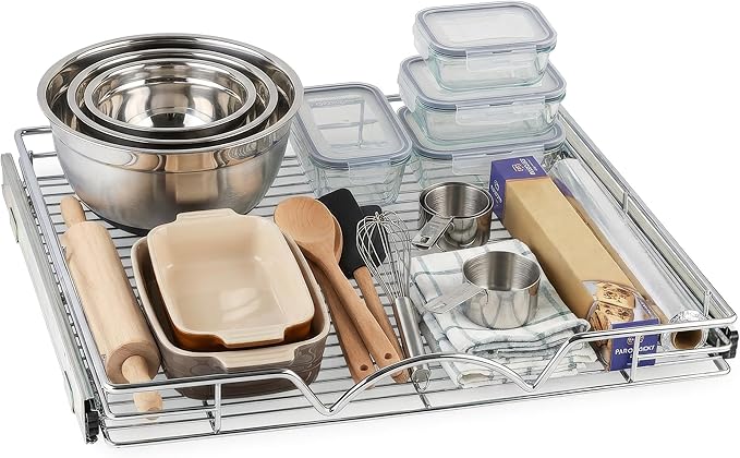 HOLDN’ STORAGE Pull Out Cabinet Organizer, Heavy Duty Caddy w/Lifetime Limited by HOLDN%E2%80%99STORAGE