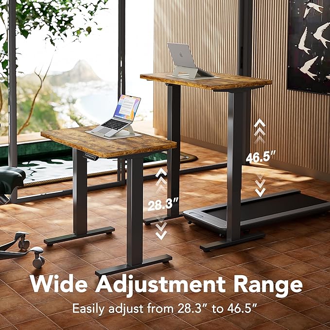 HUANUO 71 x 30 inch Electric Standing Desk Adjustable Height, 4 Memory Height - Image 5