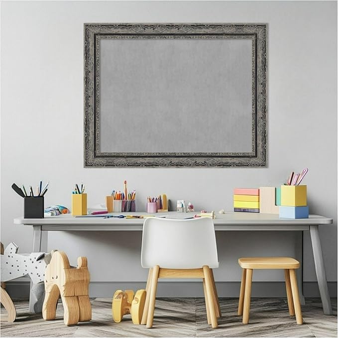 Amanti Art Black Framed Magnetic Board 22x28 Medium Vision Board - Image 5