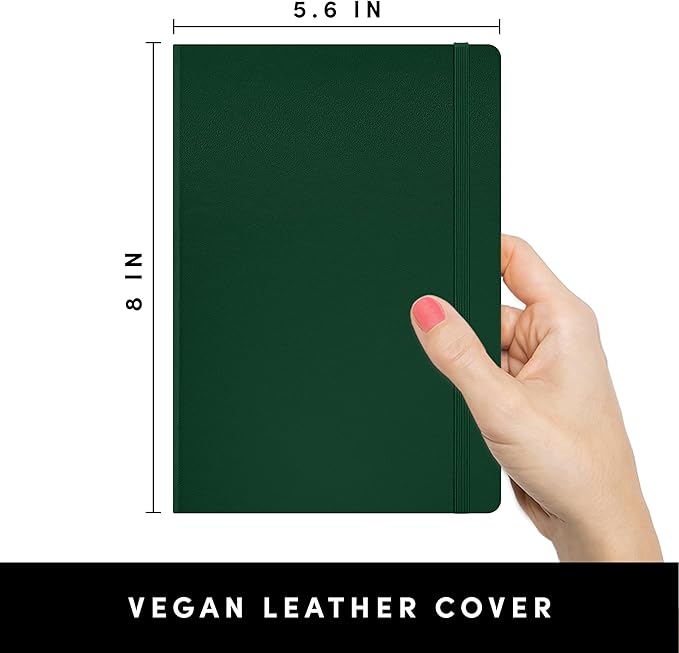 PAPERAGE Graph Paper Journal Notebook, 160 Pages, Medium 5.6 in x 8 in - Image 2