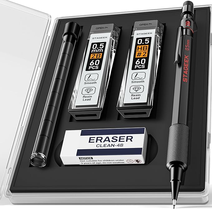 STAGEEK Mechanical Pencils 0.5 by STAGEEK