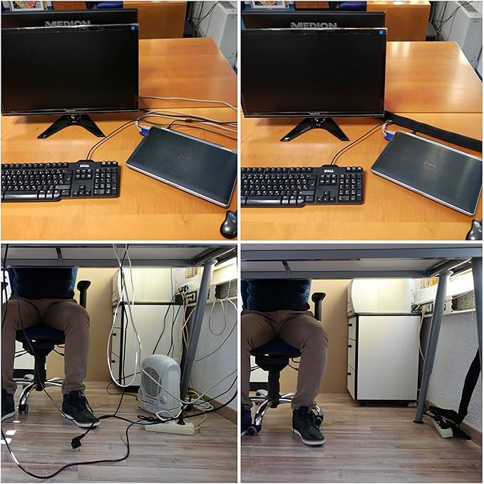 Premium 120" Cable Management Sleeve, Best Cords Organizer - Image 6
