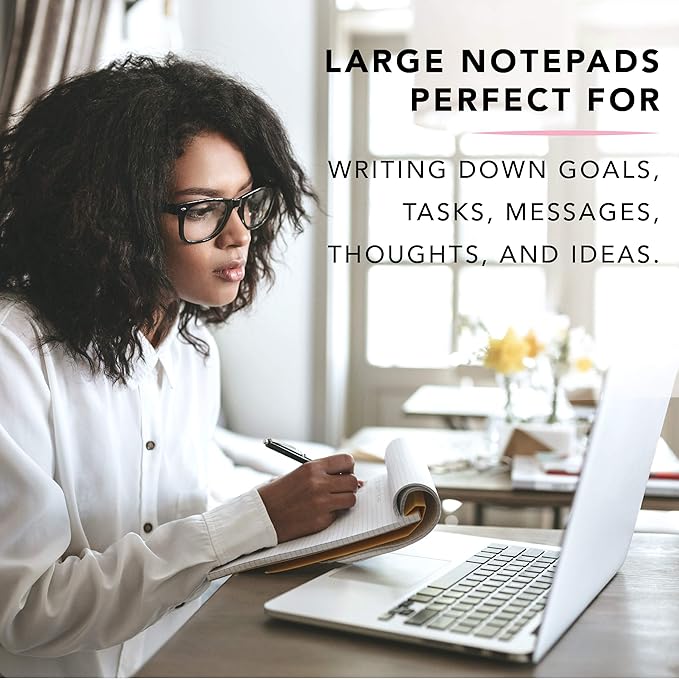 Graphique Large Notepad, Future is Female – 6" x 8", Cute Notepad - Image 3