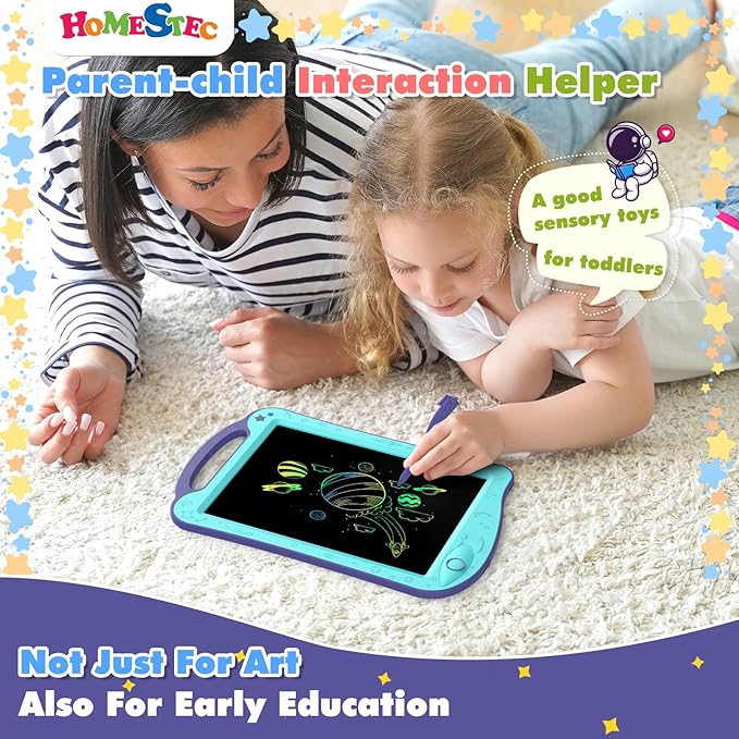 HOMESTEC Astrodraw Drawing Pad, Colorful LCD Writing Tablet - Image 8
