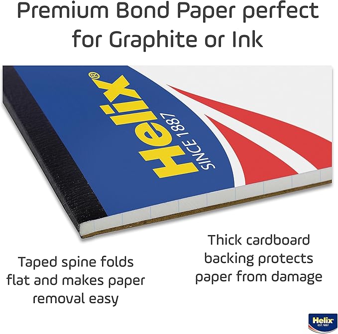 Helix Bond Pad, 4 x 4 Grid, 8.5 x 11 Inches, 50 Sheets - Image 4