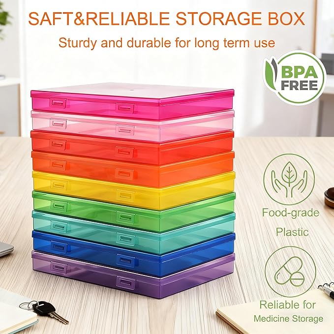 Photo Storage Box 5 x 7 Inches, 10 Inner Extra Large Photo Boxes - Image 5