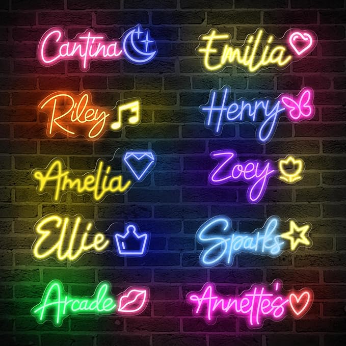 Custom Neon Signs for Wall Decor, Large Led Neon Light Signs Personalized for - Image 2