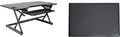 Rocelco 46" Large Height Adjustable Standing Desk Converter by Rocelco