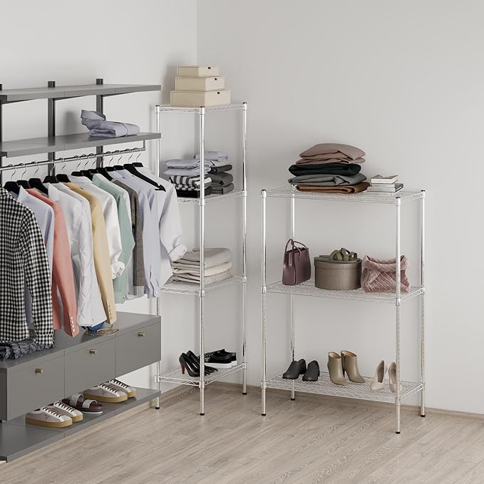 Regal Altair 18" Deep x 36" Wide x 54" Height Wire Shelving Kit | 3-Tier | NSF - Image 6