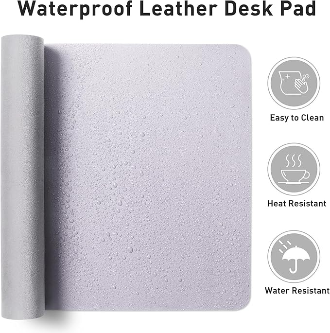 Aothia Large PU Leather Desk Pad Protector - Image 8